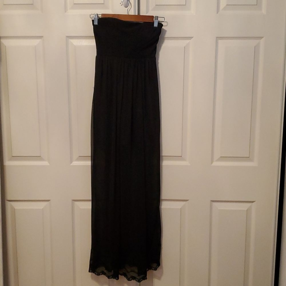 Formal Black maxi dress